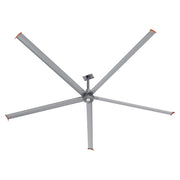 MAKANI 16ft 5-Blade 480V Industrial HVLS Fan with Wall Control - Silver