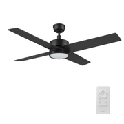 SANTANA 52 inch 4-Blade Ceiling Fan with LED Light & Remote