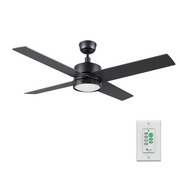SANTANA 52 inch 4-Blade Ceiling Fan with LED Light & Wall Control