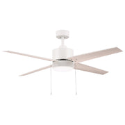 EMPIRE 52 inch 4-Blade Ceiling Fan with  LED Light & Pull Chain