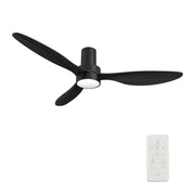 ZEPHYR 52 inch 3-Blade Ceiling Fan with LED Light & Remote