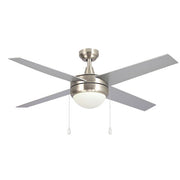EVERETT 48 inch 4-Blade Ceiling Fan with LED Light & Pull Chain