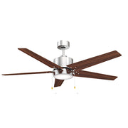 EMPIRE 52 inch 5-Blade Ceiling Fan with LED Light & Pull Chain
