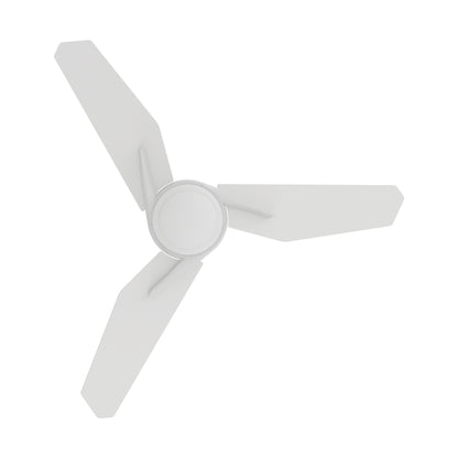 Leon 44 inch 3-Blade Ceiling Fan with Remote Control - White