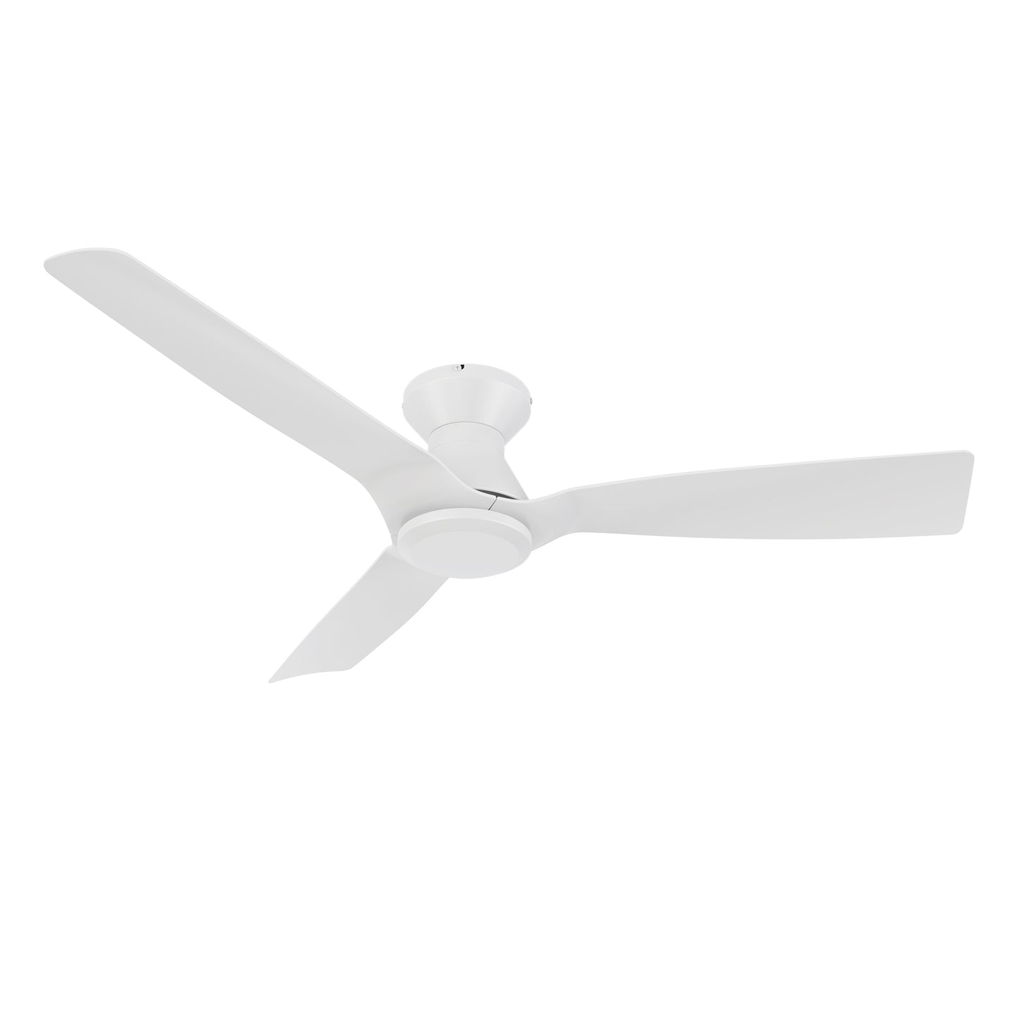 Dalby 52 inch 3-Blade Ceiling Fan with Remote Control - White (No Light)