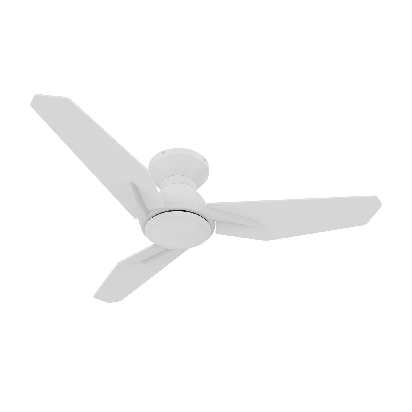 Leon 44 inch 3-Blade Ceiling Fan with Remote Control - White