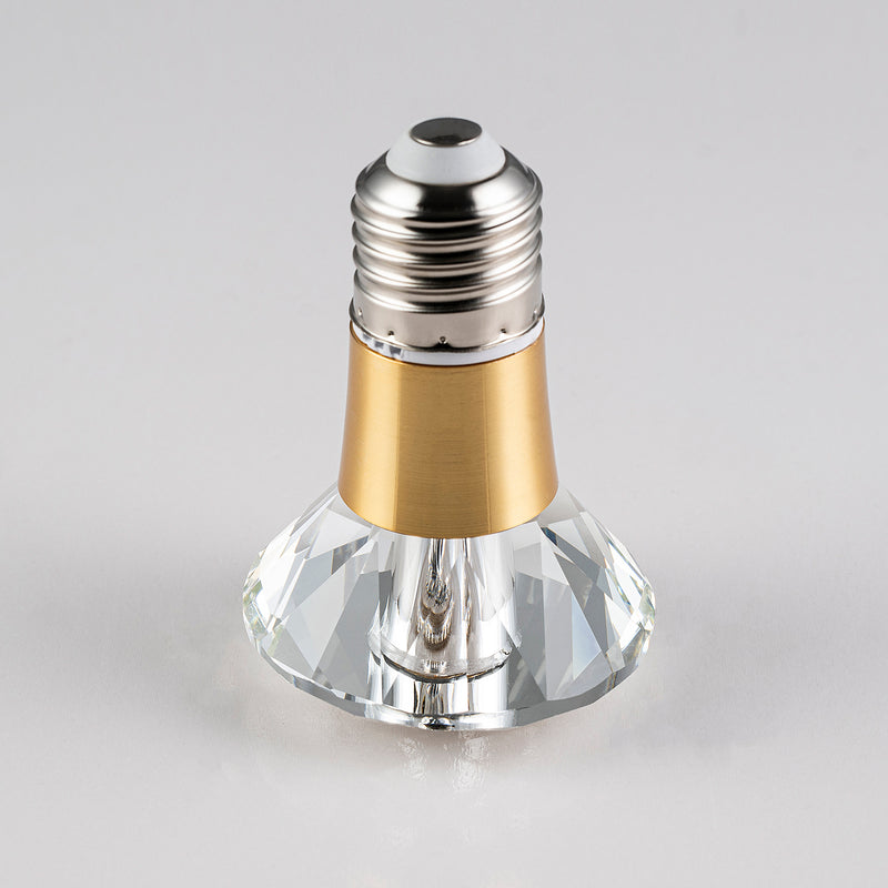 ROUND DIAMOND Crystal LED Light Bulb - Small