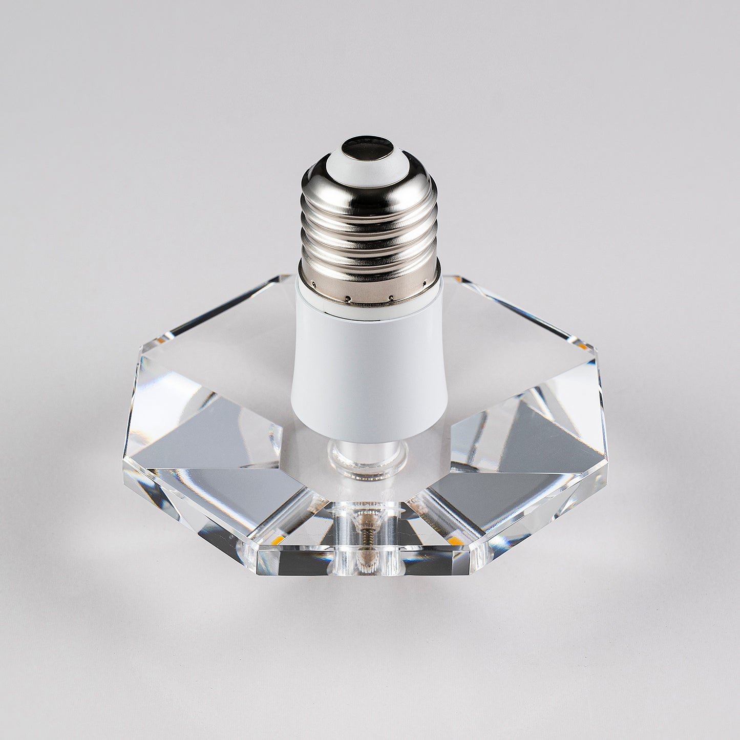 OCTAGON DIAMOND Crystal LED Light Bulb - Large