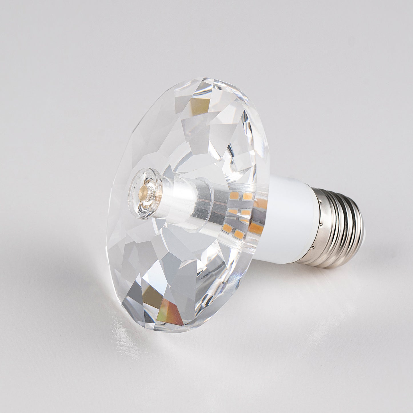 SAUCER DIAMOND Crystal LED Light Bulb (Large)