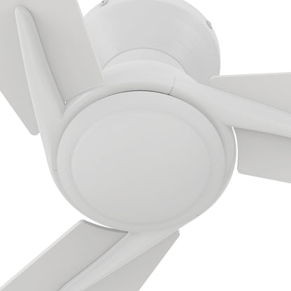 Leon 44 inch 3-Blade Ceiling Fan with Remote Control - White