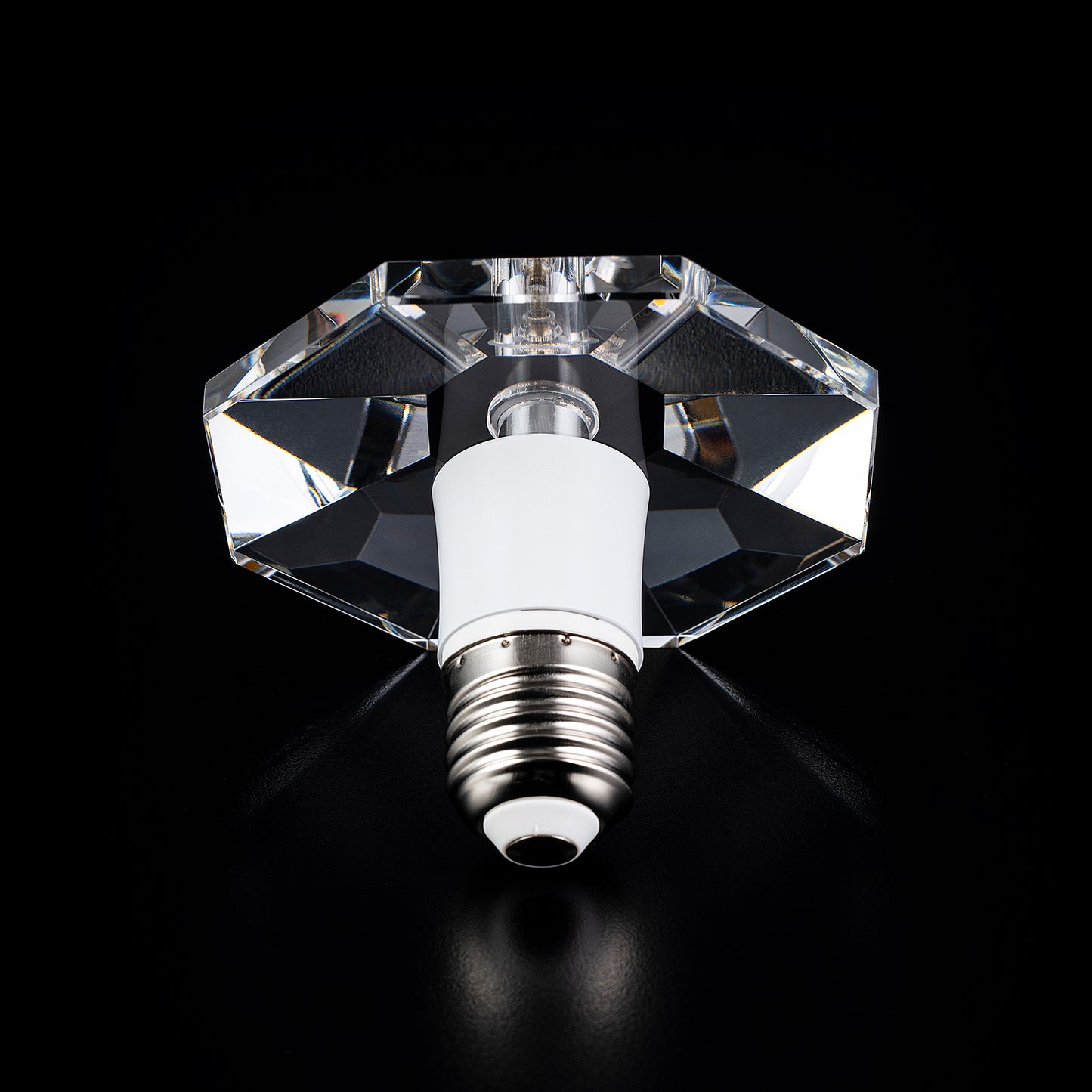 OCTAGON DIAMOND Crystal LED Light Bulb - Large