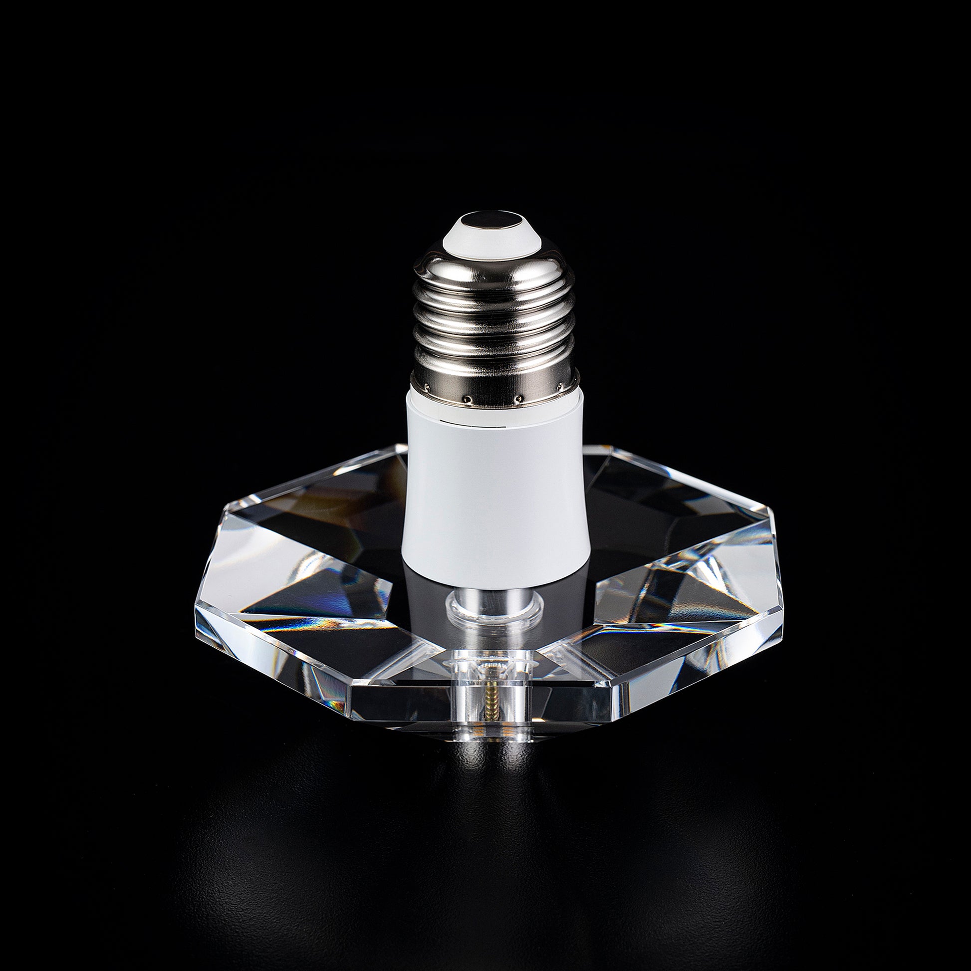 OCTAGON DIAMOND Crystal LED Light Bulb - Large