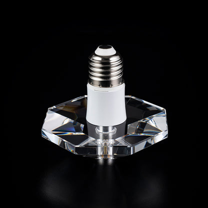 OCTAGON DIAMOND Crystal LED Light Bulb - Large