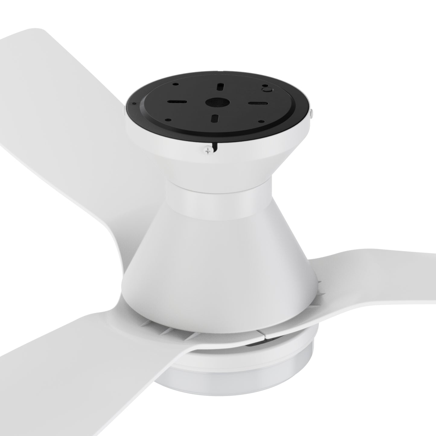 Stratford 52 inch 3-Blade Ceiling Fan with Remote - White