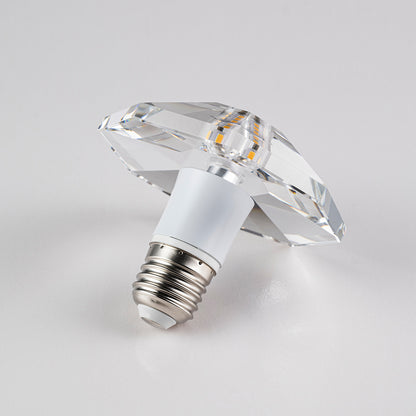 OCTAGON DIAMOND Crystal LED Light Bulb - Large