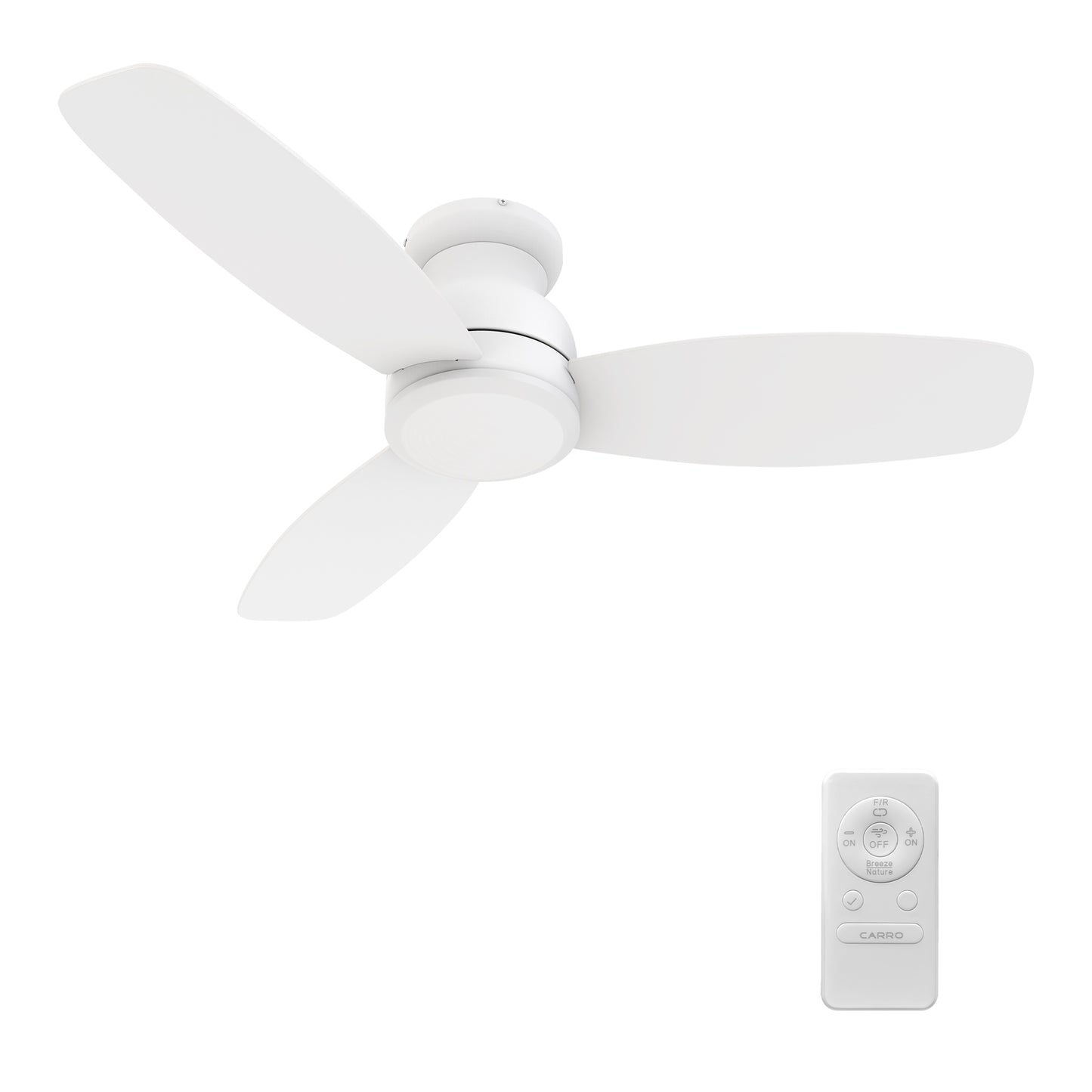 Stanley 48 inch 3-Blade Ceiling Fan with Remote Control - White