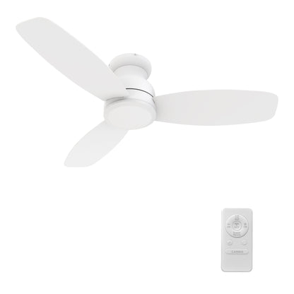 Stanley 48 inch 3-Blade Ceiling Fan with Remote Control - White