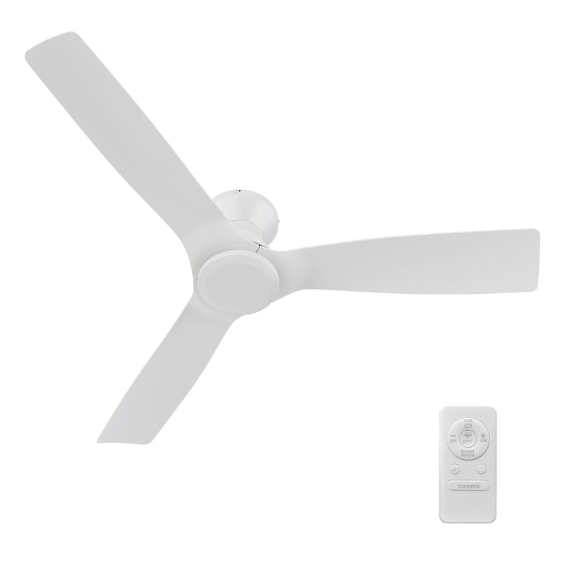 Dalby 52 inch 3-Blade Ceiling Fan with Remote Control - Black