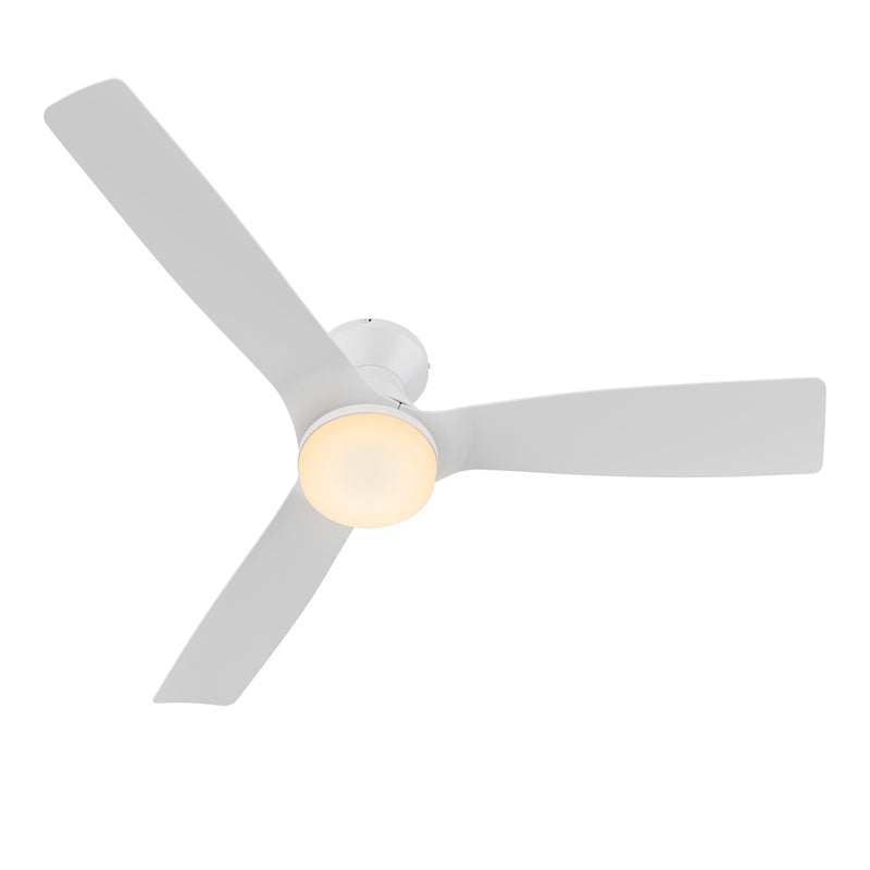 Stratford 52 inch 3-Blade Ceiling Fan with Remote - White