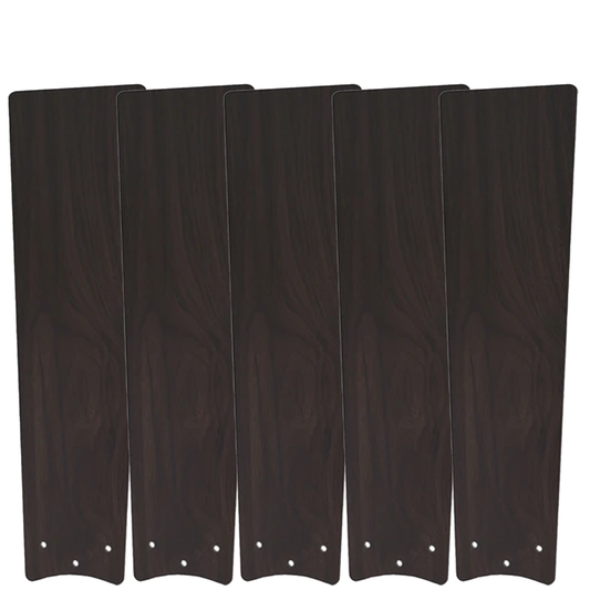 ASCENDER 52 inch (5-Blade) Replacement Blades - Dark Walnut