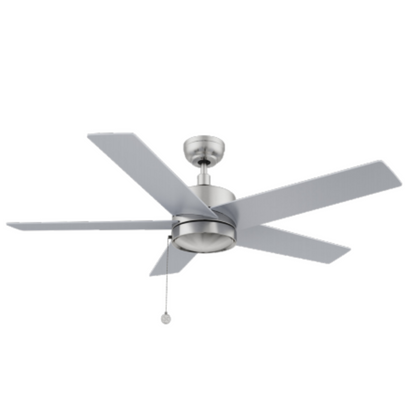 ASCOTT 52 inch 5-Blade Ceiling Fan with Pull Chain - (No light)