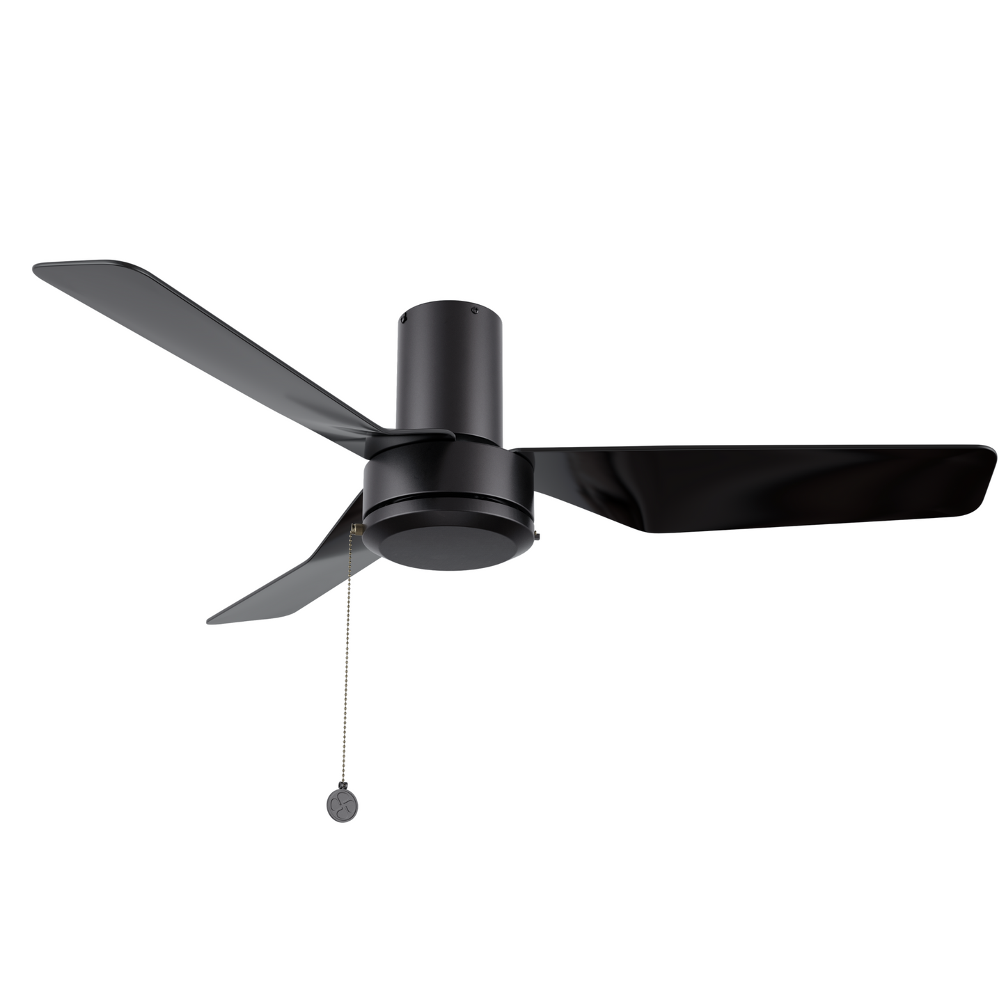 FORMOSA 44 inch 3-Blade Flush Mount Ceiling Fan with Pull Chain