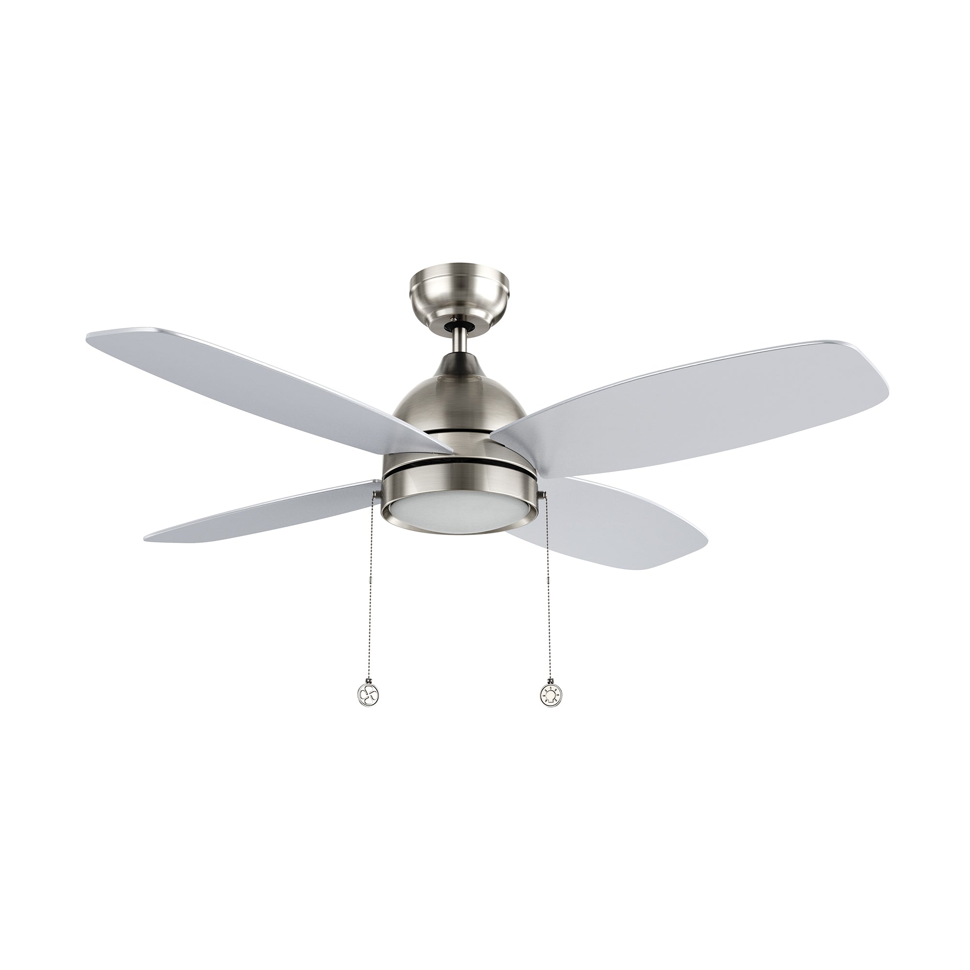 GREENWOOD 48" 4-Blade Ceiling Fan with LED Light & Pull Chain