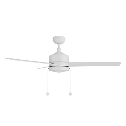 ASCOTT 52 inch 3-Blade Ceiling Fan with Pull Chain