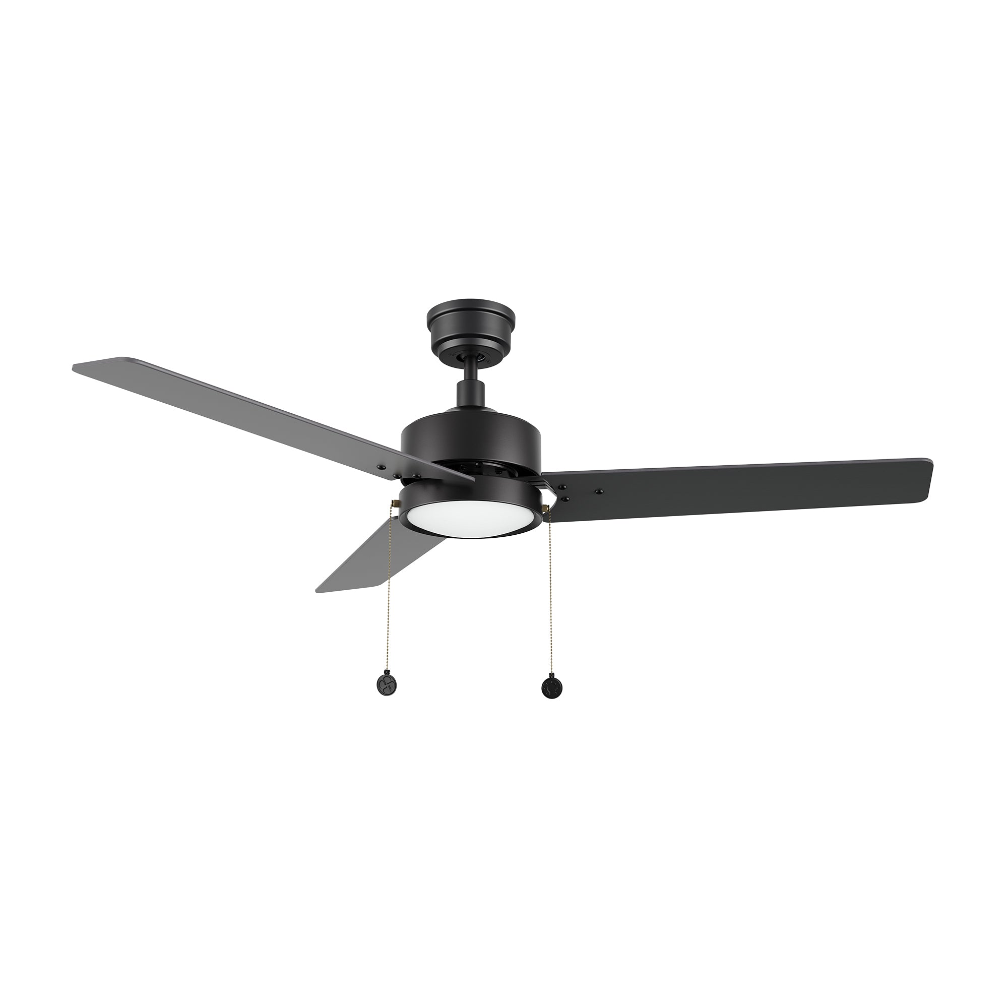 VINK 52 inch 3-Blade Ceiling Fan with LED Light & Pull Chain
