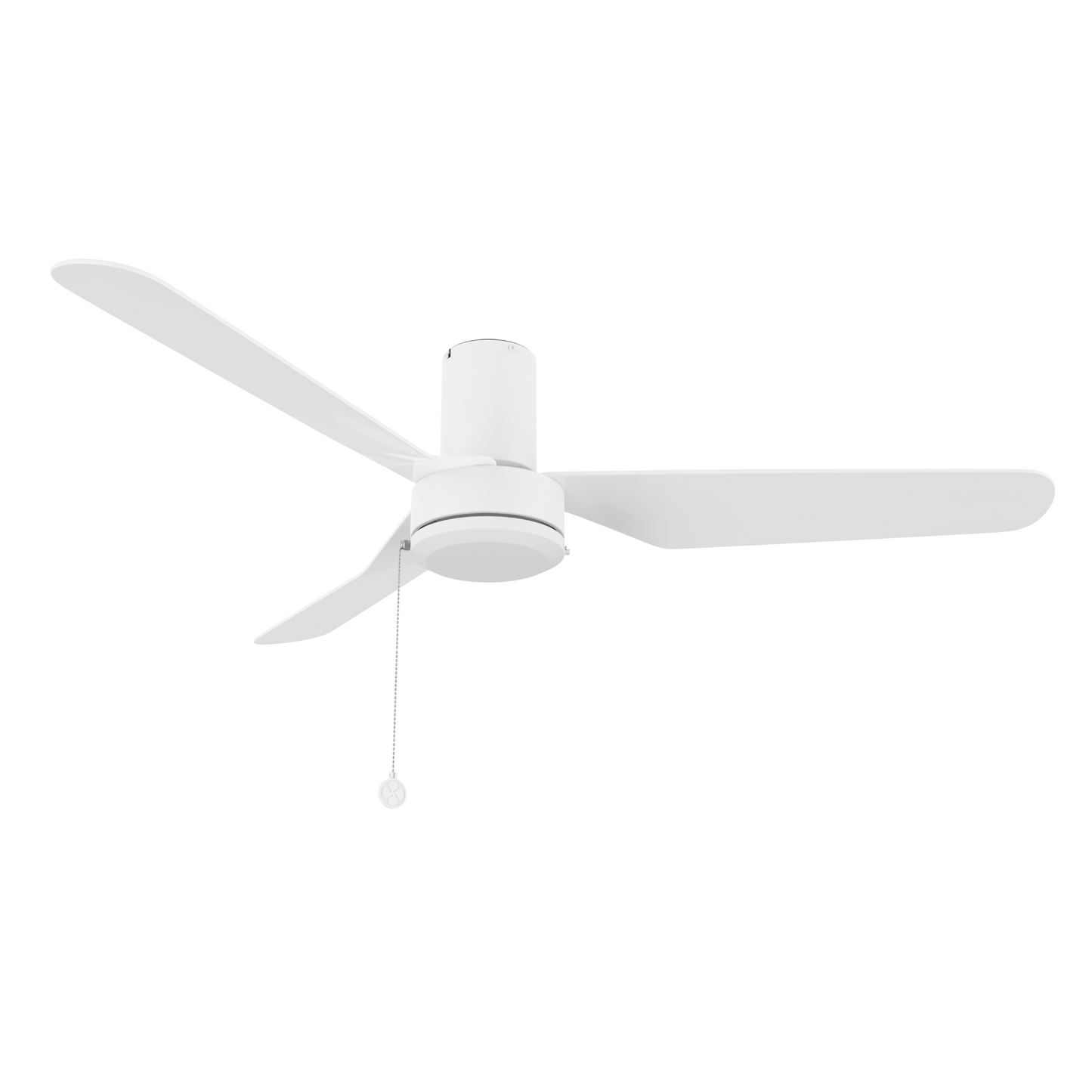 MORGAN 52 inch 3-Blade Flash Mount Ceiling Fan with Pull Chain