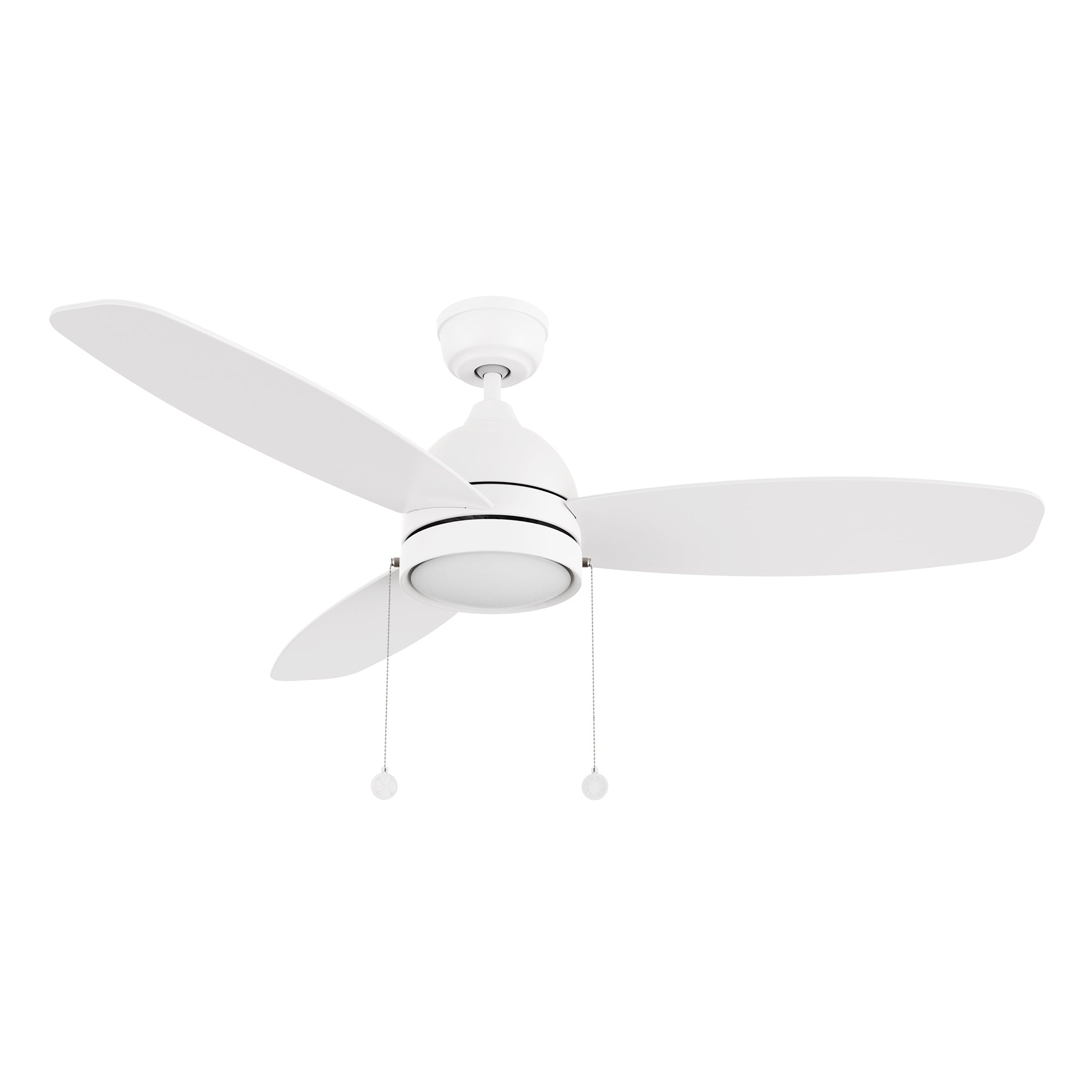 GREENWOOD 52" inch 3-Blade Ceiling Fan with LED Light & Pull Chain