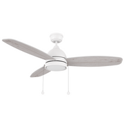 GREENWOOD 52" inch 3-Blade Ceiling Fan with LED Light & Pull Chain