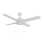 ASCOTT 52 inch 4-Blade Ceiling Fan with Pull Chain