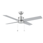 APEX 52 inch 4-Blade Ceiling Fan with Pull Chain