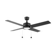 VINK 52 inch 4-Blade Ceiling Fan with LED Light & Pull Chain