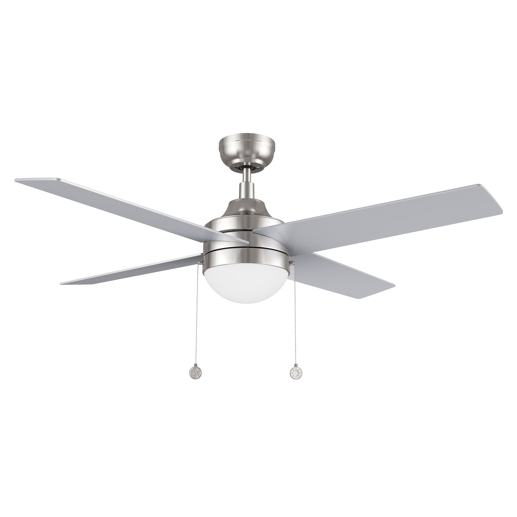 MALTA 52 inch 4-Blade Ceiling Fan with LED Light & Pull Chain