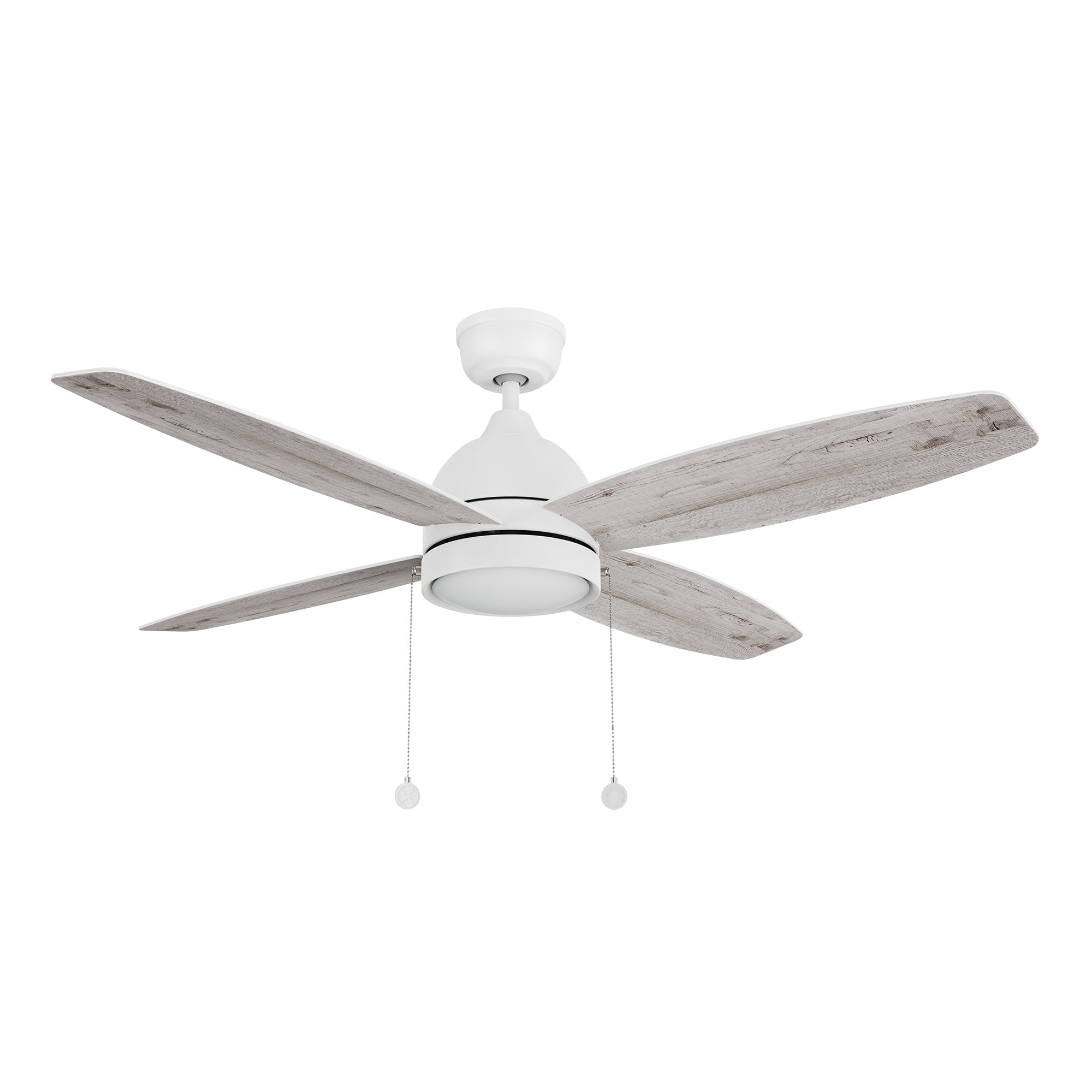 GREENWOOD 52" 4-Blade Ceiling Fan with LED Light & Pull Chain