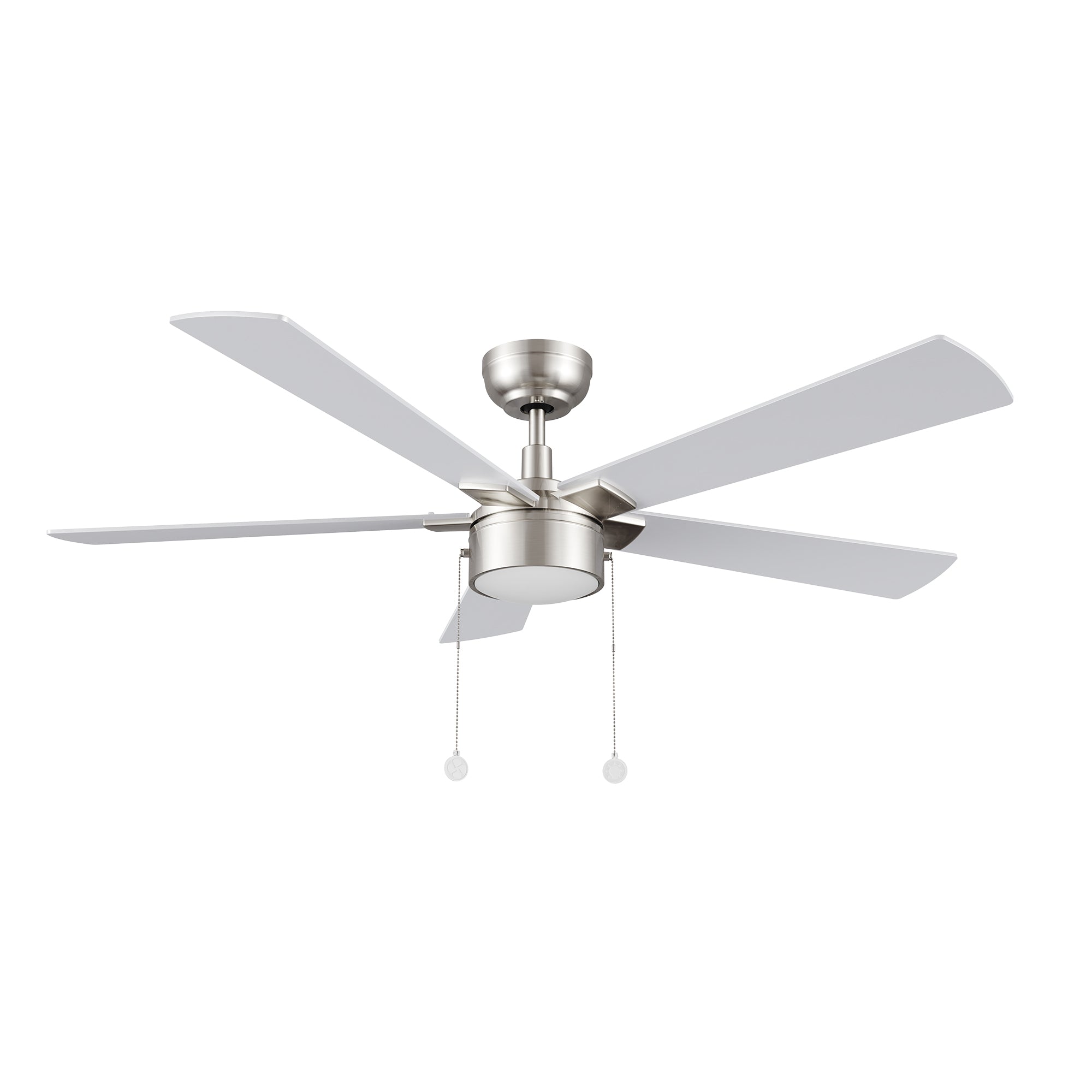 RYKER 52 inch 5-Blade Ceiling Fan with LED Light & Pull Chain