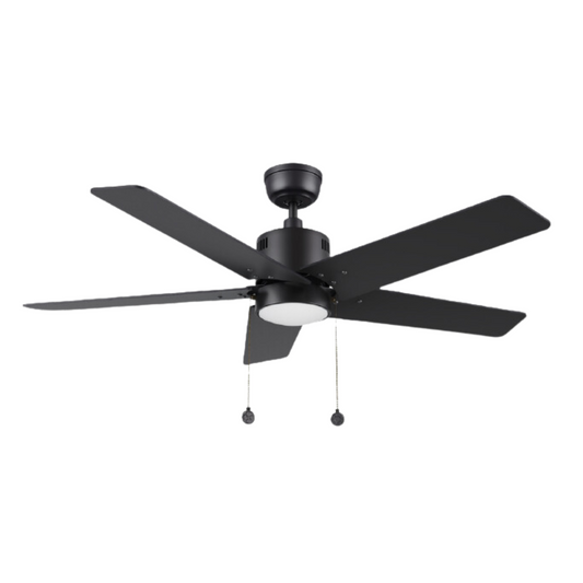 APEX 52 inch 5-Blade Ceiling Fan with Pull Chain