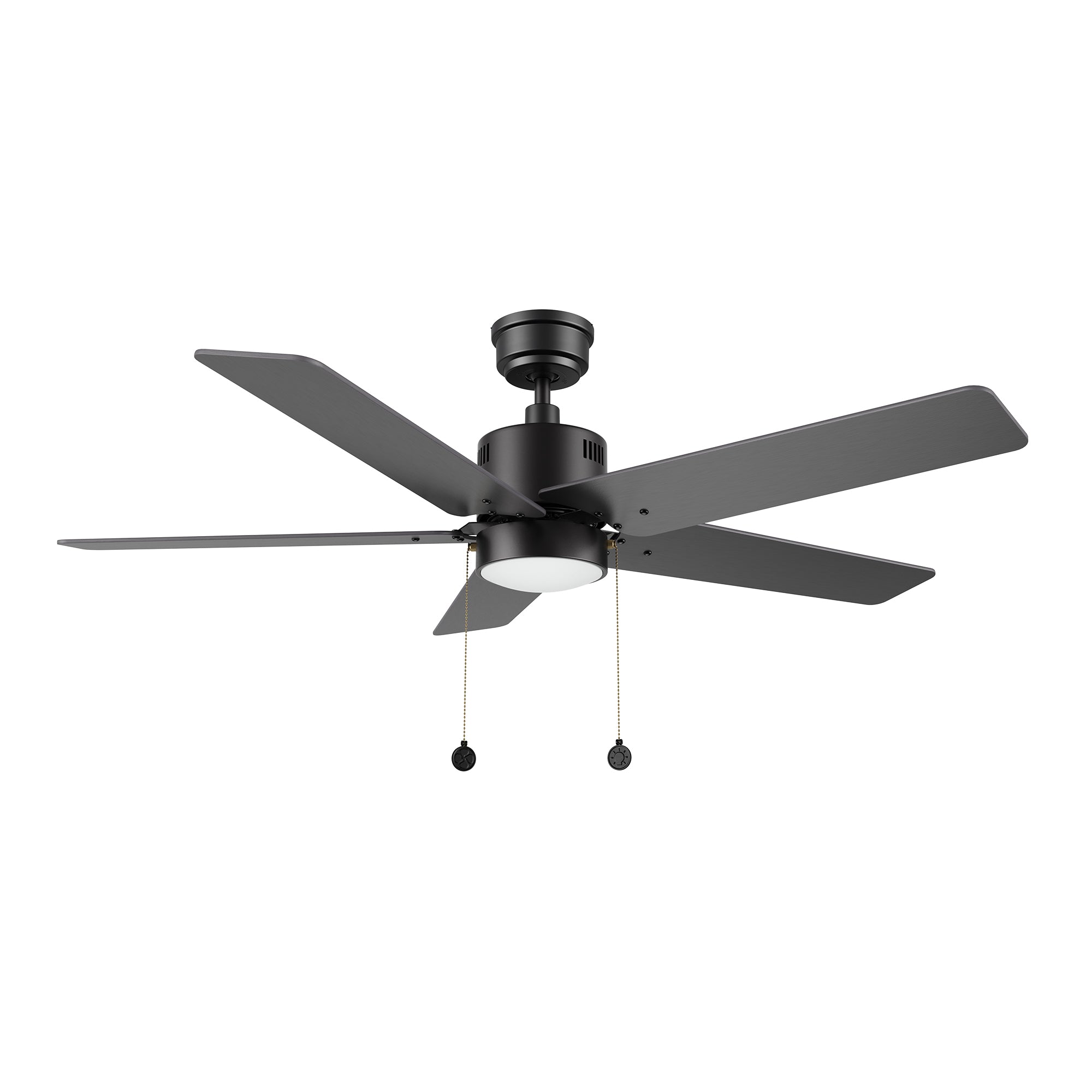 APEX 52 inch 5-Blade Ceiling Fan with LED Light & Pull Chain