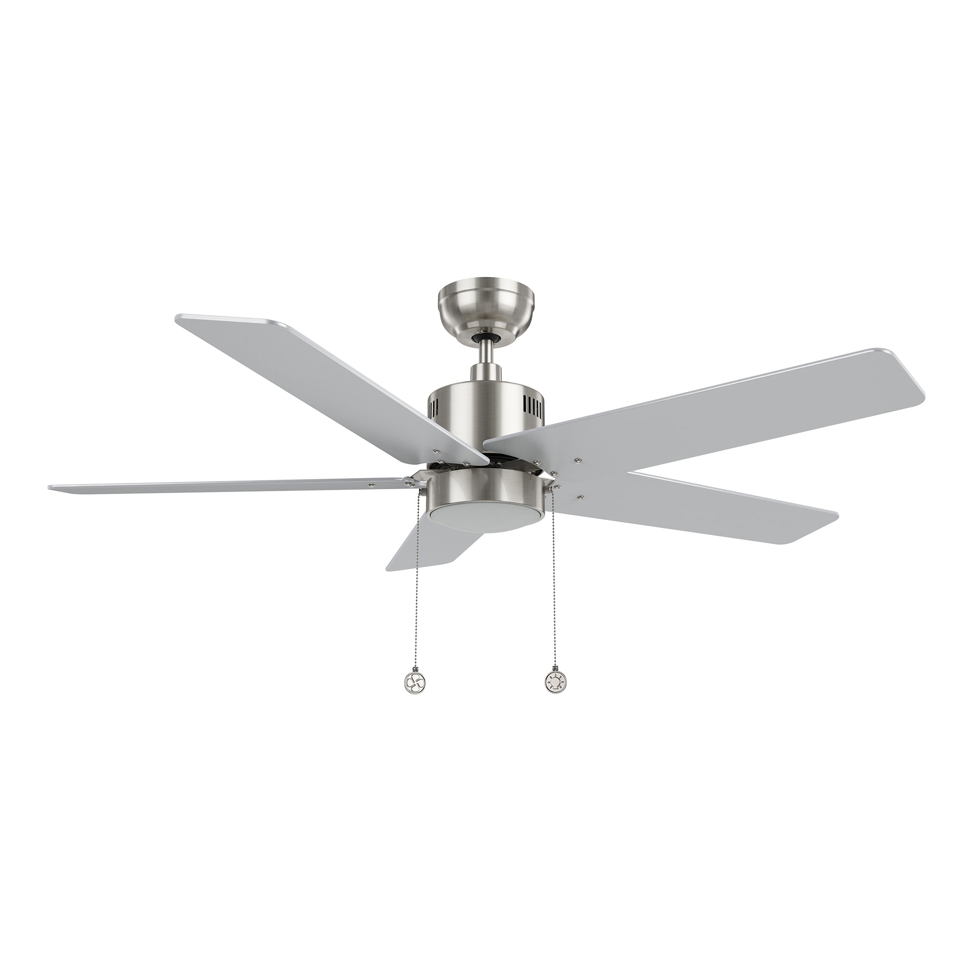 APEX 52 inch 5-Blade Ceiling Fan with LED Light & Pull Chain