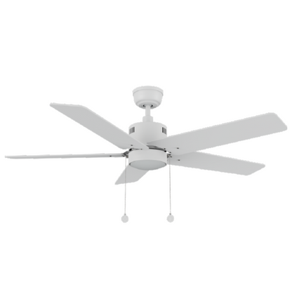 APEX 52 inch 5-Blade Ceiling Fan with Pull Chain