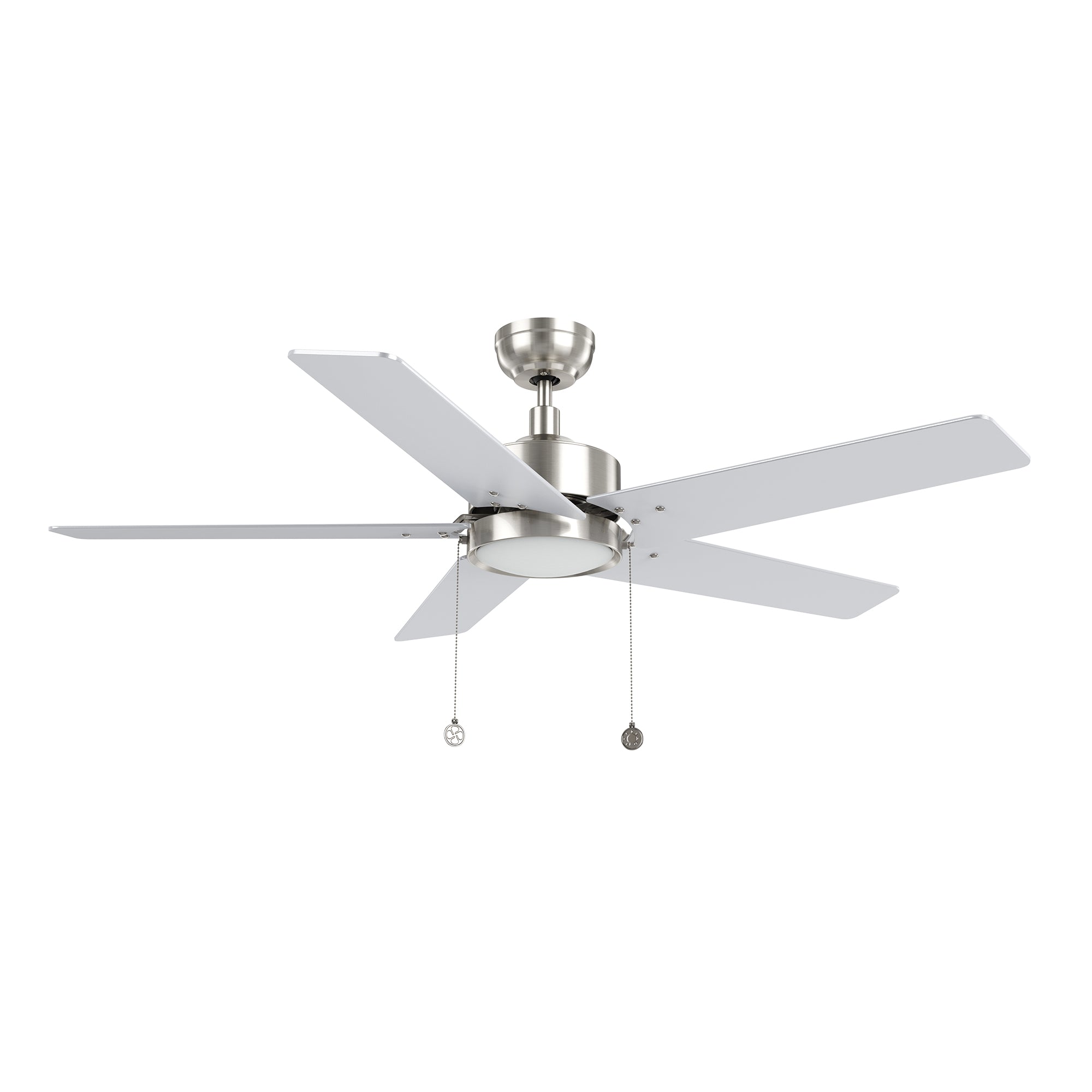 VINK 52 inch 5-Blade Ceiling Fan with LED Light & Pull Chain
