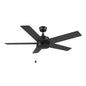 ASCOTT 52 inch 5-Blade Ceiling Fan with Pull Chain - (No light)