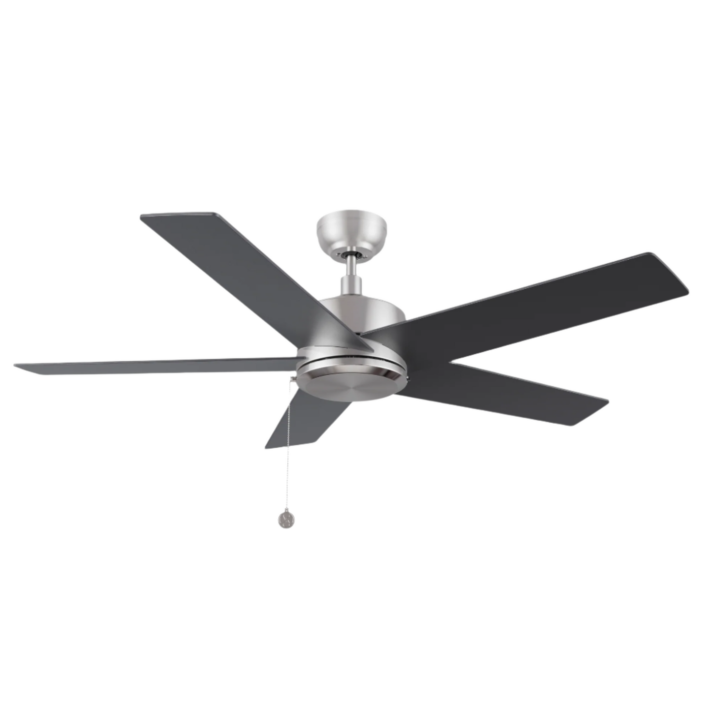 ASCOTT 52 inch 5-Blade Ceiling Fan with Pull Chain - (No light)