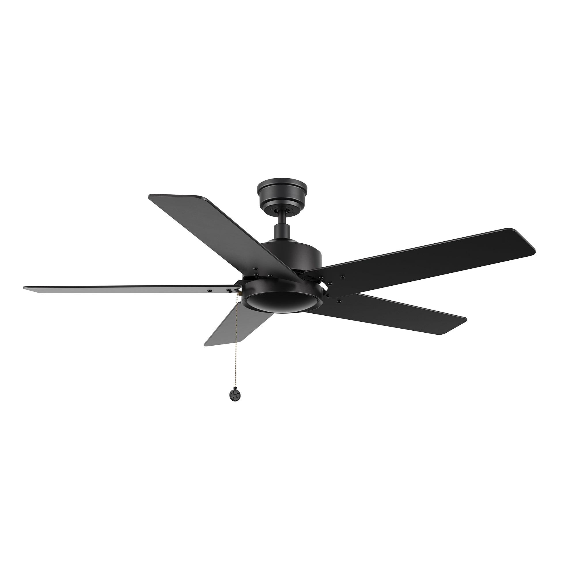 VINK 52 inch 5-Blade No Light Ceiling Fan with Pull Chain