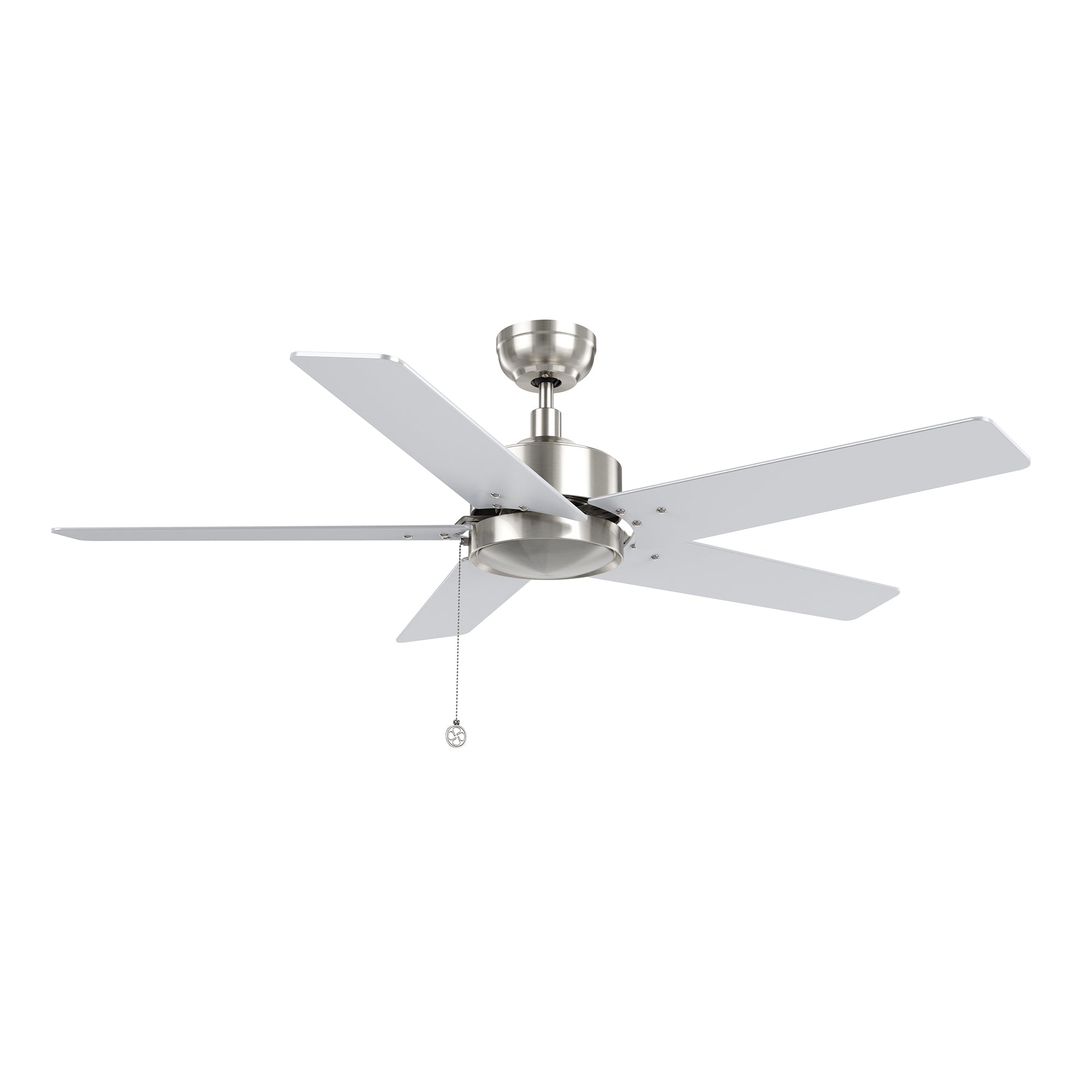 VINK 52 inch 5-Blade No Light Ceiling Fan with Pull Chain