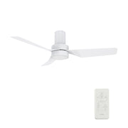 VARDEN 44 inch 3-Blade Ceiling Fan with LED Light & Remote