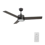 SANTANA 52 inch 3-Blade Ceiling Fan with LED Light & Remote