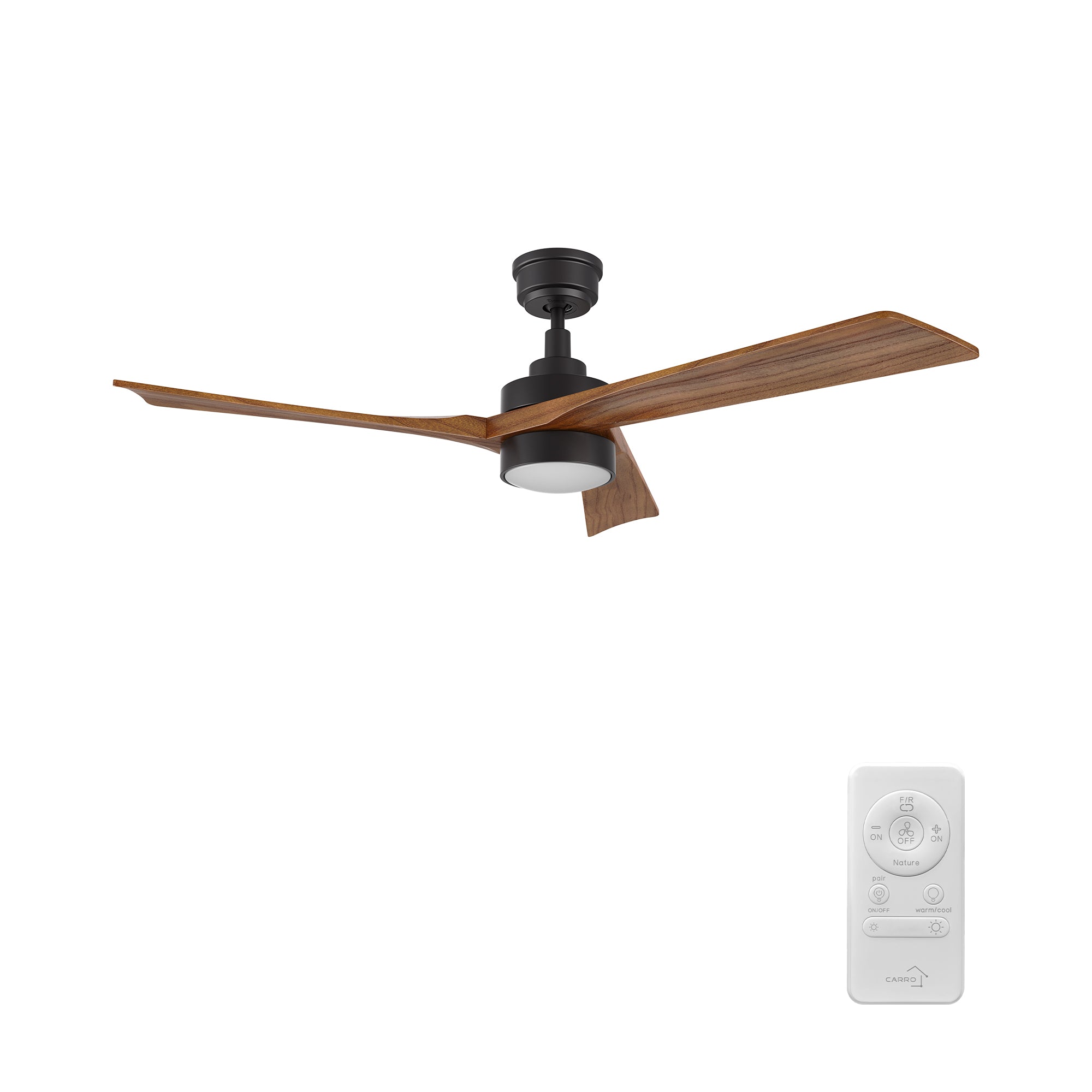WESTBURY 52 inch 3-Blade Ceiling Fan with LED Light & Remote